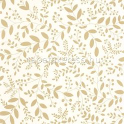   Caselio GREEN LIFE 2 vlies, vinyl anyagú fehér, beige színű leveles modern, natural tapéta