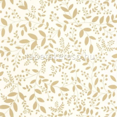 Caselio GREEN LIFE 2 vlies, vinyl anyagú fehér, beige színű leveles modern, natural tapéta