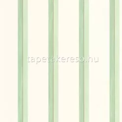   Caselio GREEN LIFE 2 vlies, vinyl anyagú fehér, zöld színű csíkos modern, natural tapéta
