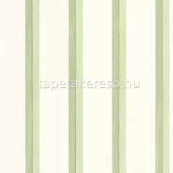   Caselio GREEN LIFE 2 vlies, vinyl anyagú fehér, zöld színű csíkos modern, natural tapéta
