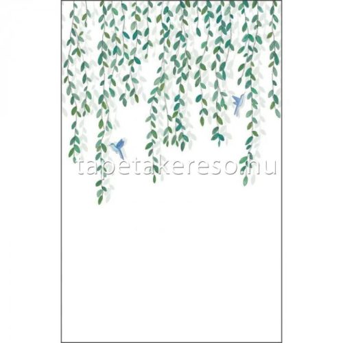 Caselio GREEN LIFE 2 vlies anyagú zöld, fehér színű leveles modern, natural poszter