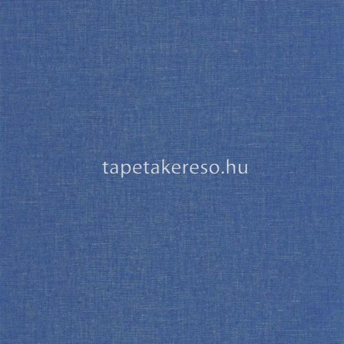 Caselio Graphic vinyl, vlies anyagú kék színű egyszínű, textilhatású modern tapéta