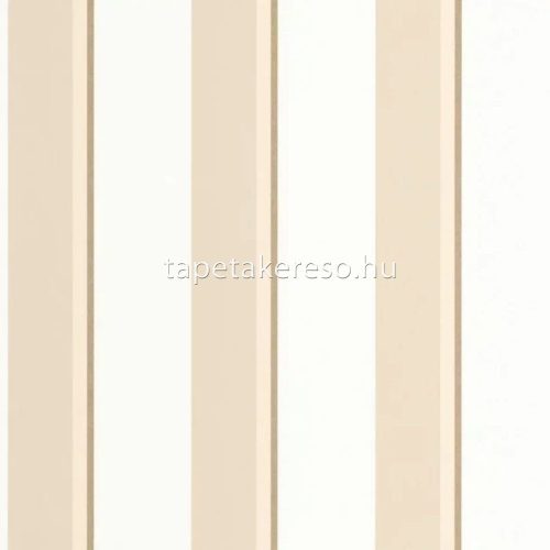 Caselio Graphic vinyl, vlies anyagú fehér, beige színű csíkos modern tapéta