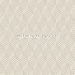   Design ID Grace vlies anyagú beige színű 3d, geometriai modern tapéta