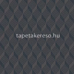   Design ID Grace vlies anyagú kék, szürke színű 3d, geometriai modern tapéta