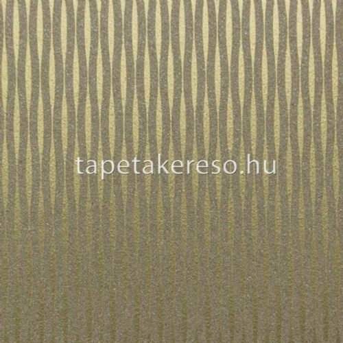 Omexco Graphite vlies, kristály anyagú arany színű hullámos modern tapéta