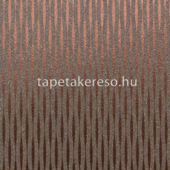   Omexco Graphite vlies, kristály anyagú bordó, barna, fémes színű hullámos modern tapéta