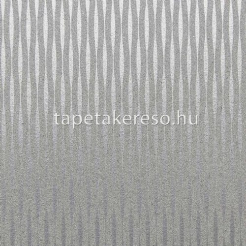 Omexco Graphite vlies, kristály anyagú homok, fémes színű hullámos modern tapéta