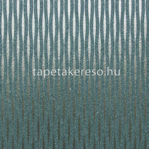 Omexco Graphite vlies, kristály anyagú zöld, mályva, fémes színű hullámos modern tapéta