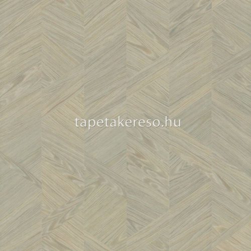 York RONALD REDDING Grasscloth & Natural Resource farost, vlies anyagú zöld, barna színű famintás natural tapéta