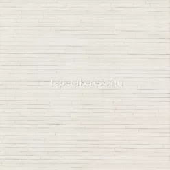   York RONALD REDDING Grasscloth & Natural Resource vlies anyagú fehér, ezüst színű vonalas, geometriai natural tapéta