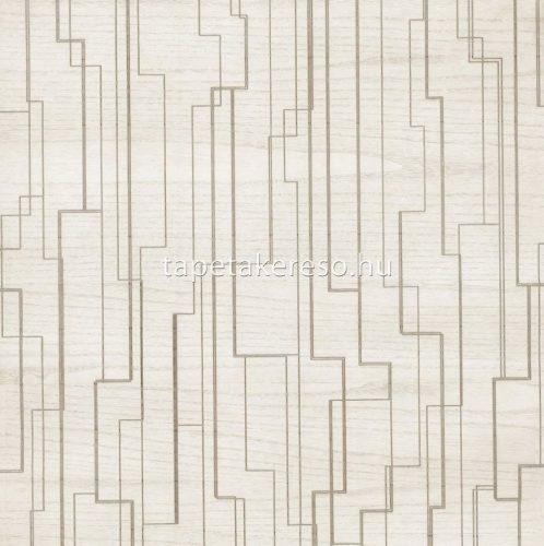 York RONALD REDDING Grasscloth & Natural Resource papír anyagú törtfehér, beige színű geometriai natural tapéta