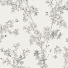 Graham & Brown Laura Ashley Signature Vol.1 vlies anyagú, szürke, beige színű, virágos, Romantikus tapéta