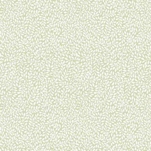 Graham & Brown Laura Ashley Signature Vol.1 vlies anyagú, zöld, fehér  színű, leveles, Romantikus tapéta