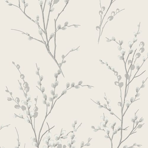 Graham & Brown Laura Ashley Signature Vol.1 vlies anyagú, beige, fehér, szürke színű, növényes, Romantikus tapéta