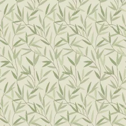   Graham & Brown Laura Ashley Signature Vol.1 vlies anyagú, zöld, vajszínű színű, leveles, Romantikus tapéta