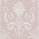 Graham & Brown Laura Ashley Signature Vol.1 vlies anyagú, fehér, rózsaszín  színű, barokk, virágos, Romantikus tapéta