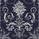 Graham & Brown Laura Ashley Signature Vol.1 vlies anyagú, kék, fehér színű, barokk, virágos, Romantikus tapéta