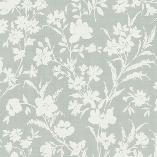 Graham & Brown Laura Ashley Signature Vol.1 vlies anyagú, zöld, fehér színű, virágos, Romantikus tapéta