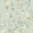 Graham & Brown Laura Ashley Signature Vol.1 vlies anyagú, kék, zöld, barna színű, ágas, madaras, virágos, Romantikus tapéta