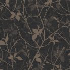 Graham & Brown Refine book vinyl, vlies anyagú, fekete, barna színű, leveles, struktúrált, Modern tapéta