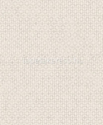 Khroma Havanna vlies anyagú fehér, beige színű geometriai modern tapéta