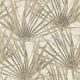 Decoprint Herbarium vlies, vinyl anyagú szürke, barna színű leveles modern, natural tapéta