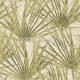 Decoprint Herbarium vlies, vinyl anyagú törtfehér, zöld színű leveles modern, natural tapéta