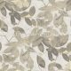 Decoprint Herbarium vlies, vinyl anyagú szürke, barna, sárga színű leveles modern, natural tapéta