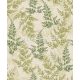 Decoprint Herbarium vlies, vinyl anyagú beige, zöld színű leveles modern, natural tapéta