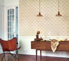 Casadeco Heritage vlies anyagú, beige, szürke, arany színű, art deco, virágos, Modern tapéta