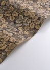 Casadeco Heritage vlies anyagú, fekete, barna színű, leveles, Modern tapéta