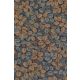 Casadeco Heritage vlies anyagú, fekete, barna, kék, zöld színű, leveles, Modern tapéta