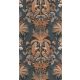 Casadeco Heritage vlies anyagú, fekete, szürke, barna színű, virágos, leveles, Modern tapéta