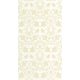 Casadeco Heritage vlies anyagú, fehér, beige színű, indamintás, leveles, Modern tapéta