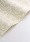 Casadeco Heritage vlies anyagú, fehér, beige színű, indamintás, leveles, Modern tapéta