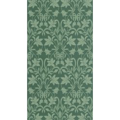   Casadeco Heritage vlies anyagú, zöld színű, indamintás, leveles, Modern tapéta