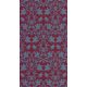 Casadeco Heritage vlies anyagú, bordó, kék színű, indamintás, leveles, Modern tapéta