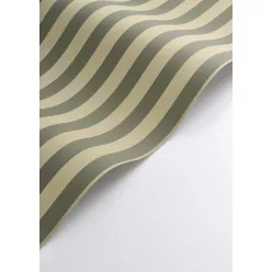   Casadeco Heritage vlies anyagú, zöld színű, csíkos, Modern tapéta