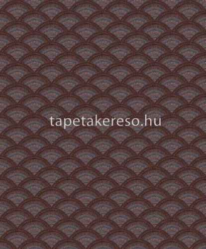 Khroma Bahia vlies anyagú bronz, kék, fekete színű keleties, etno modern tapéta