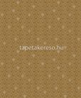 Khroma Bahia vlies anyagú barna, okker színű geometriai, textilhatású modern tapéta
