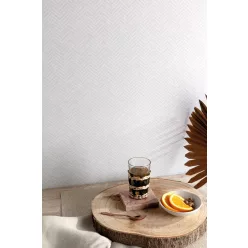   Khroma Bahia vlies anyagú szürke színű zig-zag, chevron modern tapéta