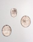 Khroma Bahia vlies anyagú fehér, szürke színű foltos modern tapéta