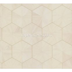   York RONALD REDDING Grasscloth & Natural Resource farost, vlies anyagú fehér, beige színű geometriai natural tapéta