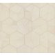 York RONALD REDDING Grasscloth & Natural Resource farost, vlies anyagú fehér, beige színű geometriai natural tapéta