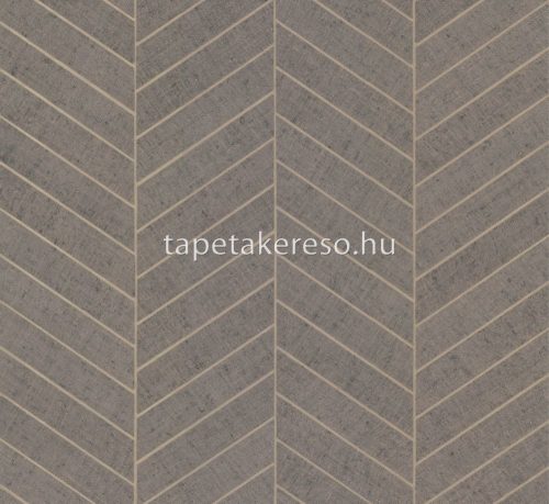 York RONALD REDDING Grasscloth & Natural Resource papír anyagú barna, szürke színű vonalas, szövethatású natural tapéta