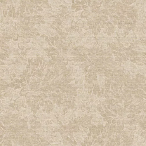 Hohenberger Arazzo, vlies anyagú, beige színű, szövethatású, virágos, Modern tapéta
