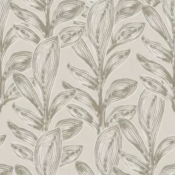   Hohenberger Line & Leaf, vlies anyagú, beige, barna színű, leveles, Modern tapéta
