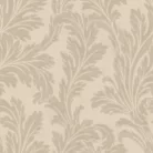 Holden Eleganza papír, vinyl anyagú, beige, fehér színű, barokk, leveles, Klasszikus tapéta