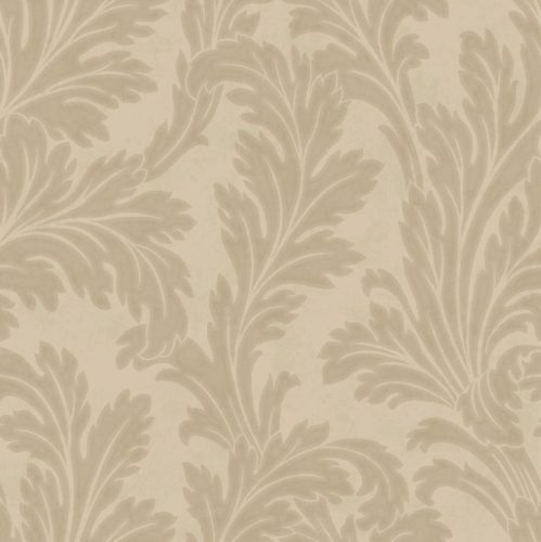 Holden Eleganza papír, vinyl anyagú, barna, beige színű, barokk, leveles, Klasszikus tapéta